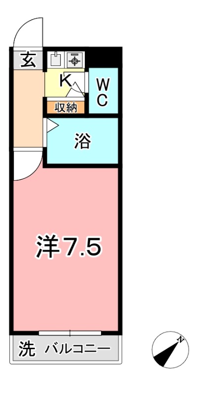 シティ倉敷 IIの間取り写真