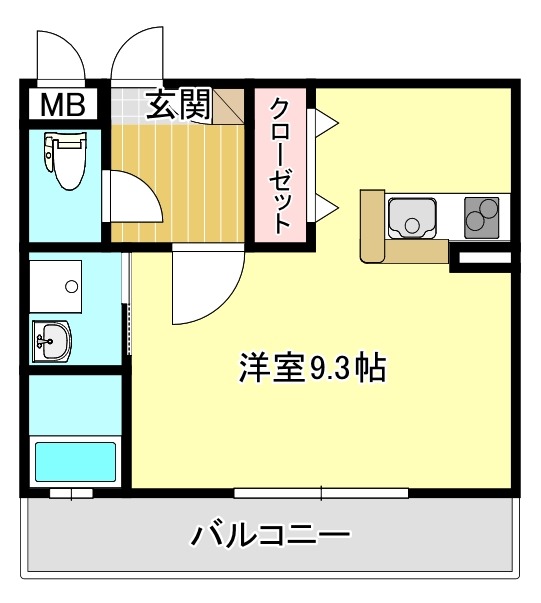 リファレンス中央町の間取り写真