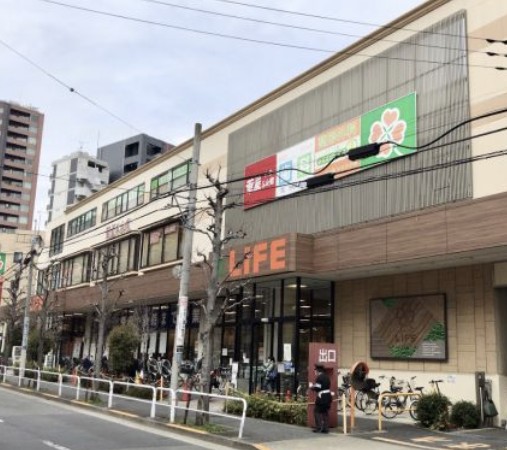スーパー　ライフ大崎百反通店（スーパー）まで449m