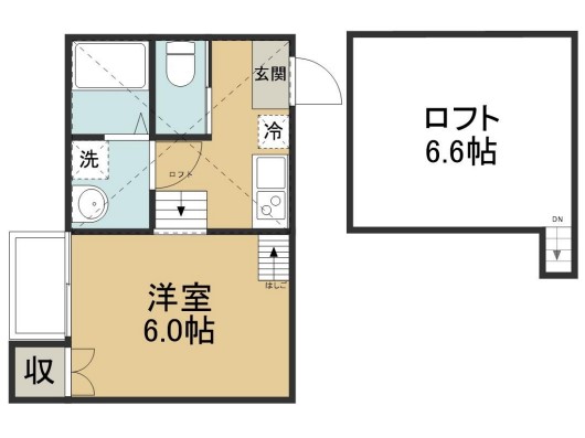 alpha the premier 吉方町の間取り写真