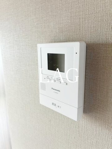 セキュリティ　モニター付きインターホンです。