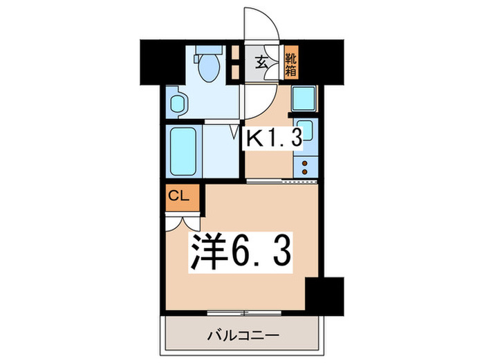 レノス新子安の間取り写真