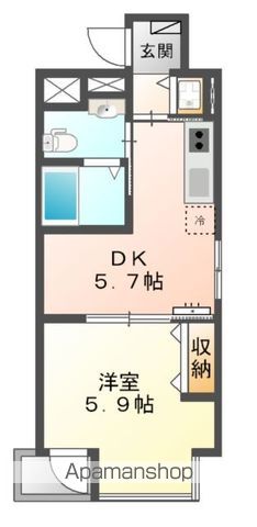 cozy豊中蛍池の間取り写真