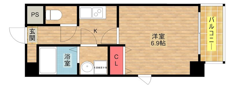 Parfect Life本田の間取り写真