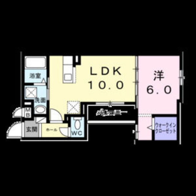 阪神本線 杭瀬駅 徒歩10分 3階建 築3年の間取り写真