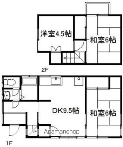 浦上台2丁目戸建の間取り写真