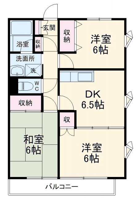サマックス・マロニエの間取り写真