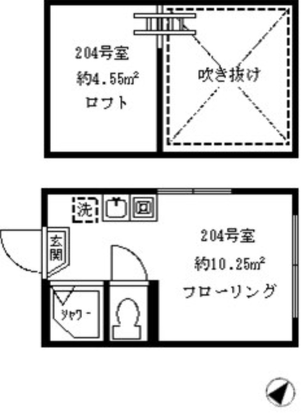 フェリスフルートの間取り写真