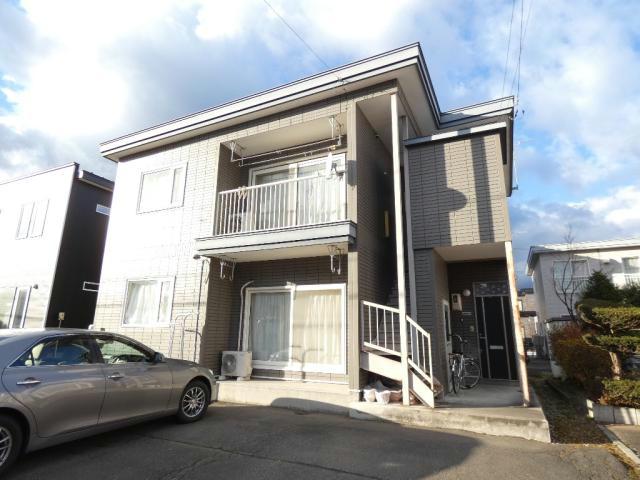 西24南4上下二戸借家 D棟の外観写真