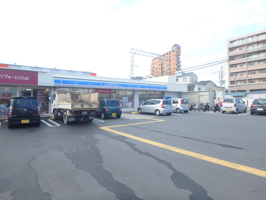 コンビニ　ローソン貝塚海塚店（コンビニ）まで242m