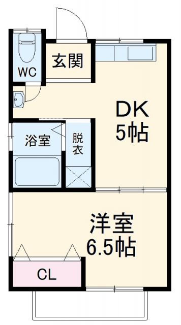 ハイツ和泉の間取り