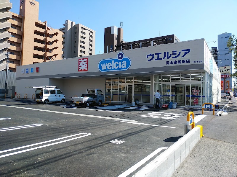 ドラックストア　ウエルシア岡山東島田店（ドラッグストア）まで235m