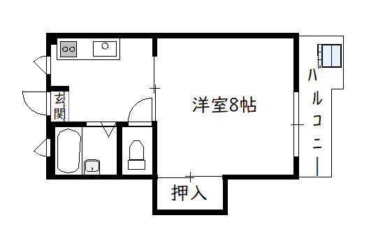 藤井コーポの間取り