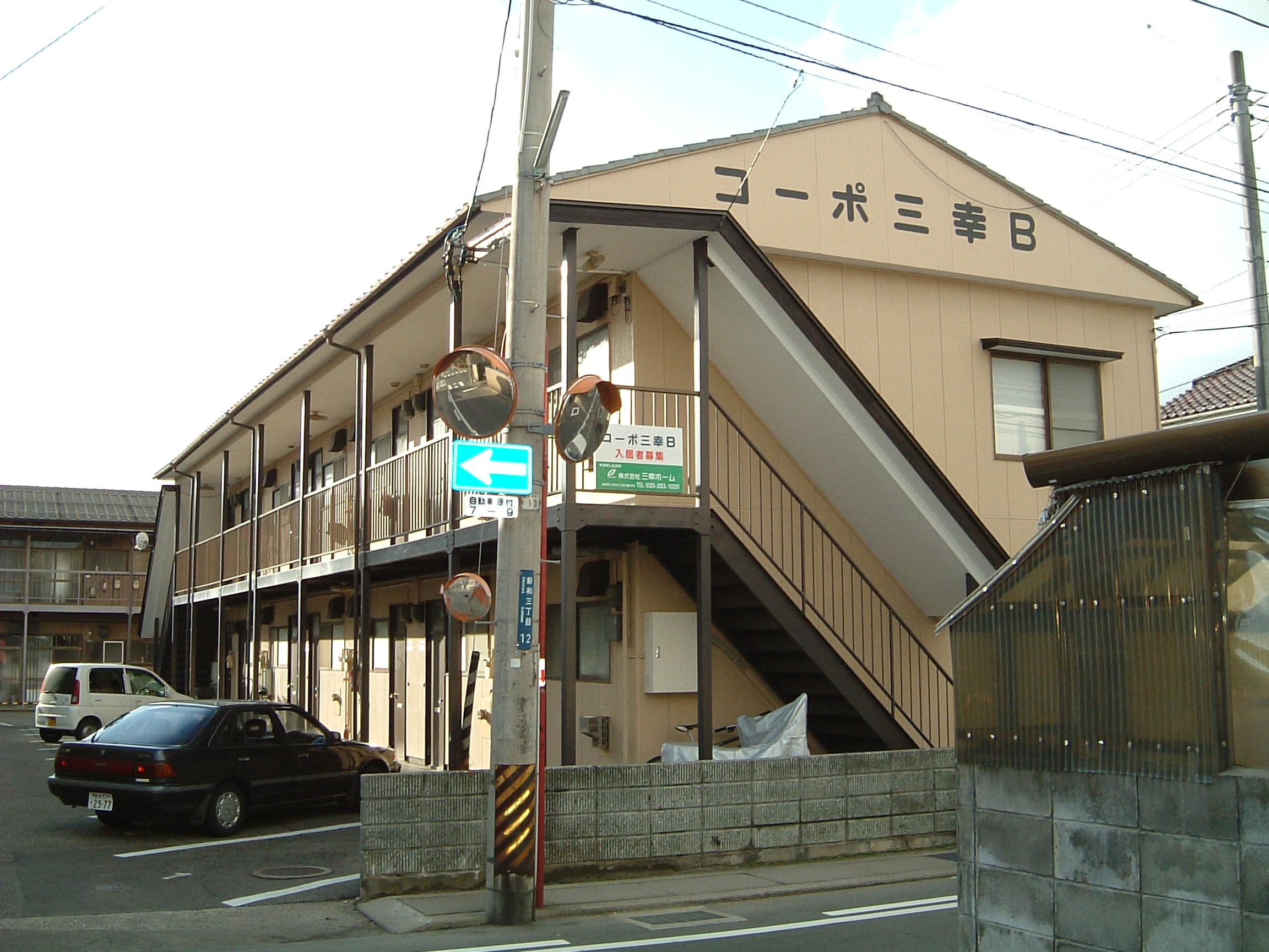 新潟県新潟市中央区新和３（アパート）の賃貸物件の外観