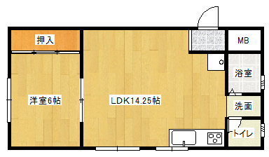 長沢マンションの間取り