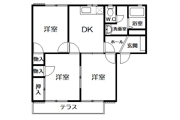 エスペランサの間取り