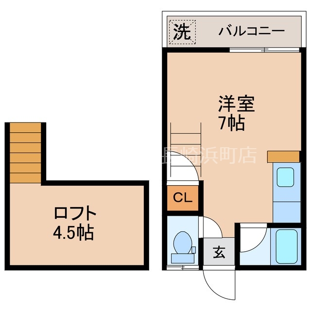 アメニティドアの間取り