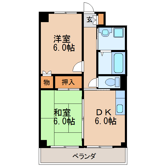 ハウスアベニューの間取り