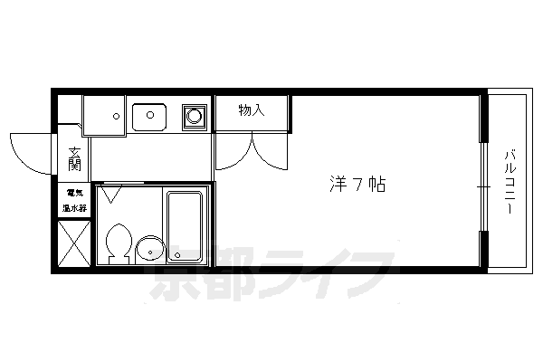 パルティーレIの間取り