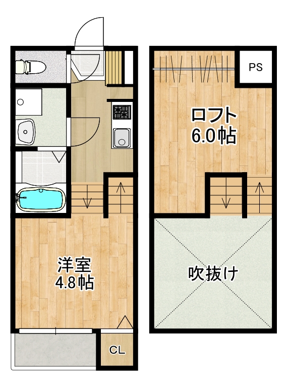 MODERN PALAZZO Isahaya S.R.の間取り