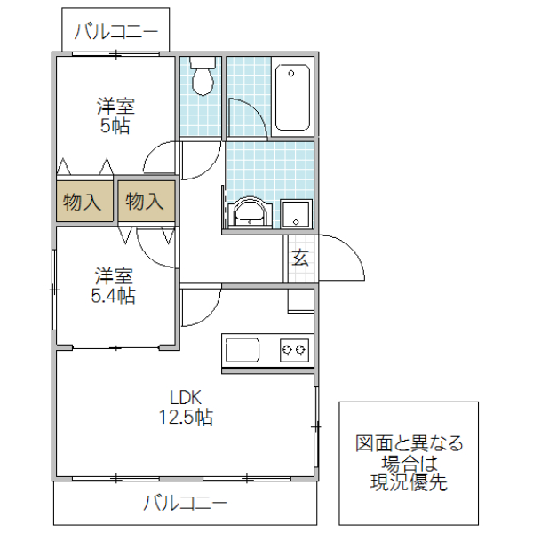 レジデンス青葉台の間取り