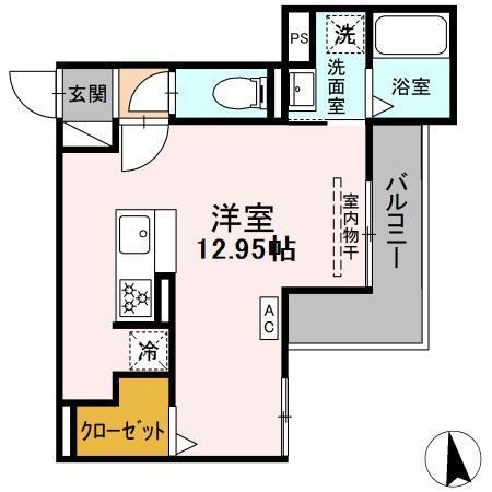 Ｄ－Ｈｉｌｌｓ城北IIの間取り