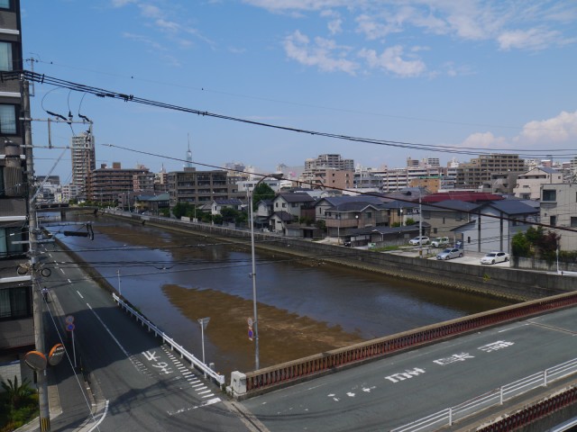 【福岡市早良区室見のマンションの眺望】