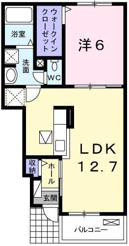 クオーレIの間取り