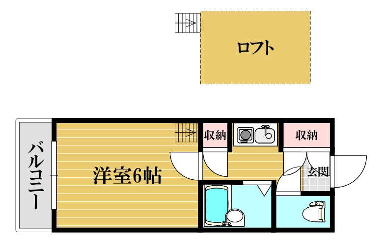 シャルマンフジ住吉弐番館の間取り