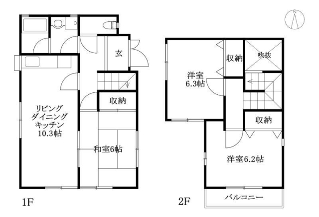 松山市今在家のその他の間取り