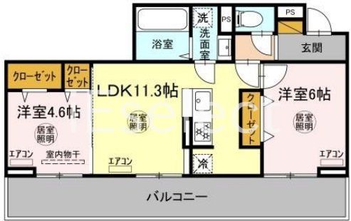 市原市五井のアパートの間取り