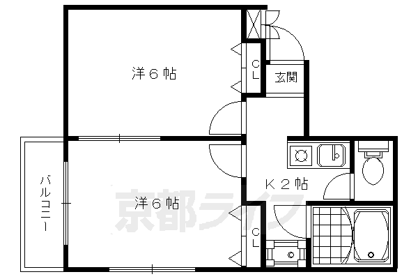 【スプレール花園の間取り】