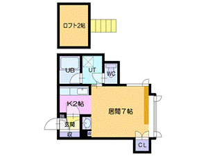 サンパレス文京台の間取り