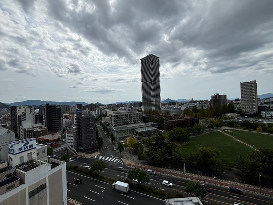 【広島市中区竹屋町のマンションの眺望】