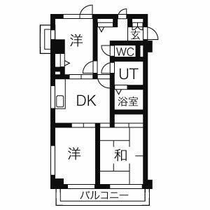 杉並区今川のマンションの間取り