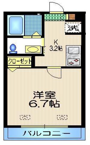 メゾン　ボナールの間取り