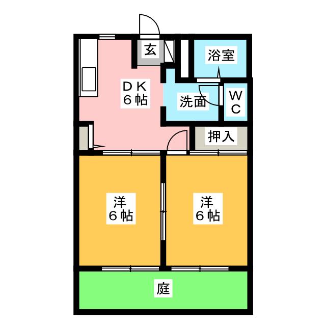 ヴァンテIの間取り