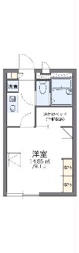 レオパレスキララの間取り