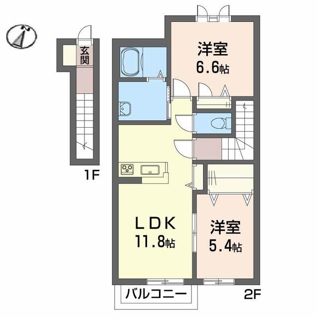 【シャーメゾンさくらの間取り】