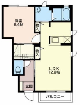 アイメゾンCの間取り