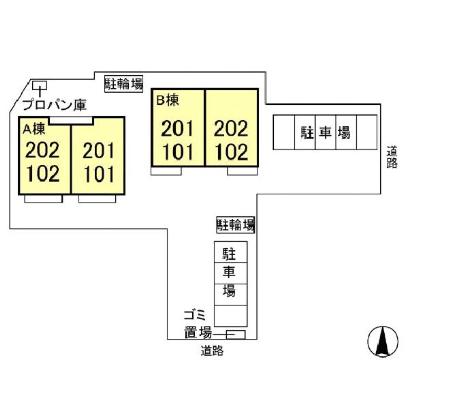 【ブライトコート　Ａの間取り】