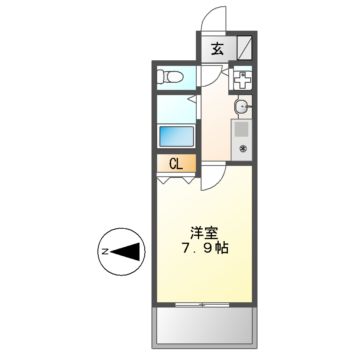 プレサンス栄メディパークの間取り