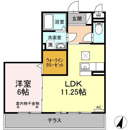 ラ・ミアカーサ勇助山の間取り