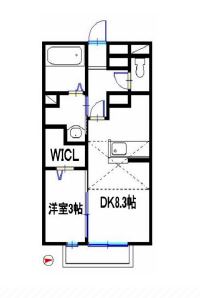 揖保郡太子町糸井のアパートの間取り