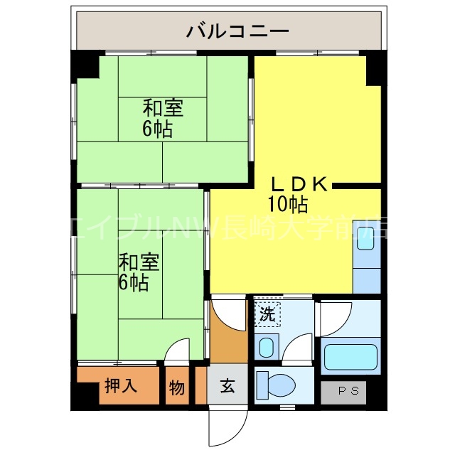 エトワールSの間取り