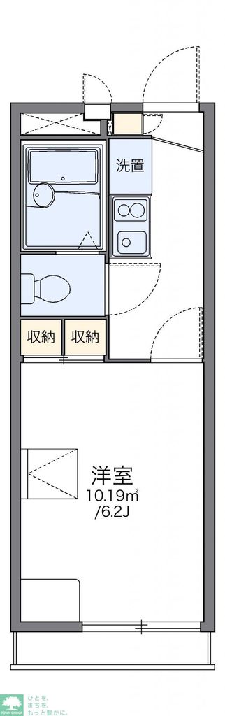 レオパレス小茂根の間取り