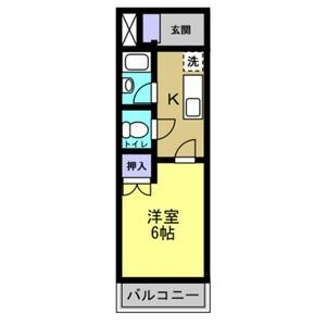 マンションサンスターの間取り