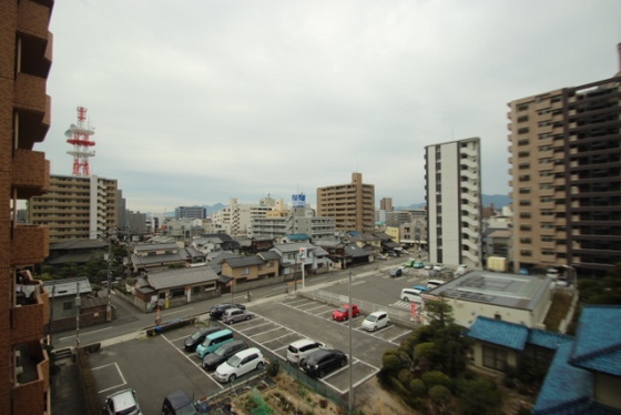 【広島市佐伯区五日市のマンションの眺望】