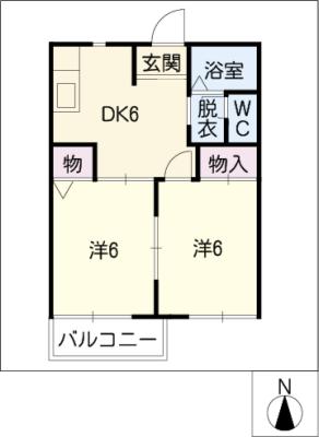 バーディハイツ文京の間取り