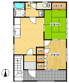 五東ハイツの間取り